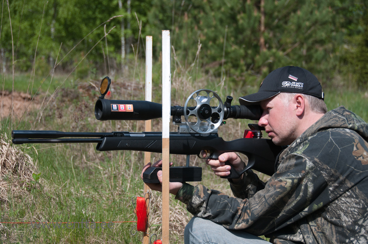 Andres Mikfelt, Weihrauch HW 97 KT, Hawke SideWinder 8-32x56